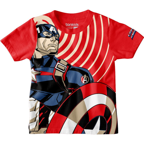 kids captain america shirt