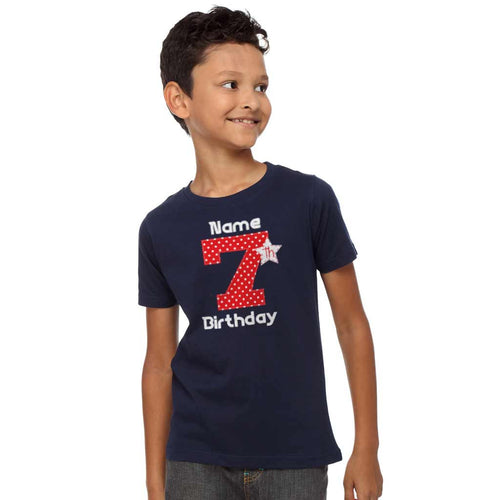 7th Birthday Boy Tee