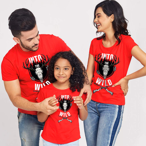 INTO THE WILD Matching Tees For Family