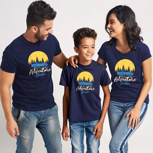 Adventure Junkie Matching Tees For Family