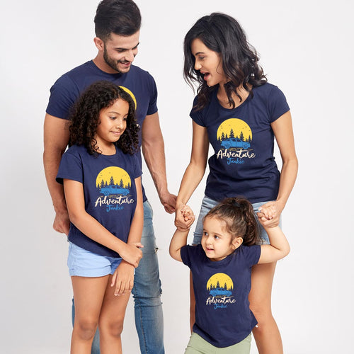 Adventure Junkie Matching Tees For Family