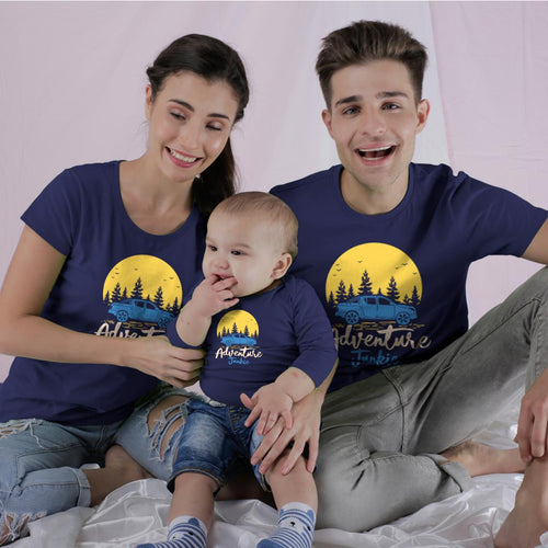 Adventure Junkie Matching Family Tees