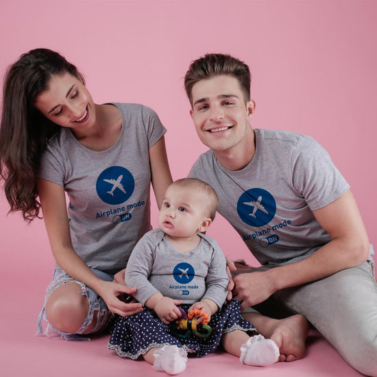 Airplane Mode Matching Family Tees