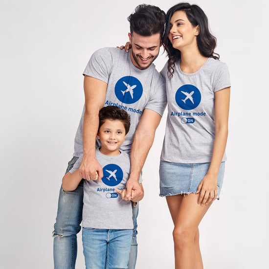 Airplane Mode Matching Tees For Family