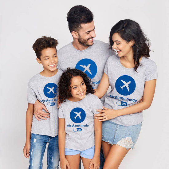 Airplane Mode Matching Tees For Family