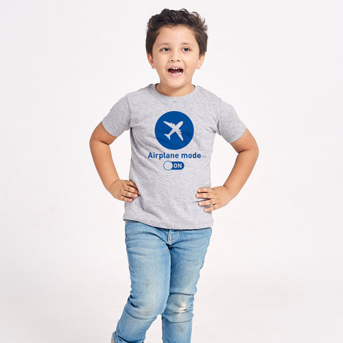 Airplane Mode Matching Family Tees for Kid Son