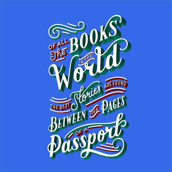 All The Books In The World Family Tees