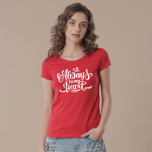 Always In My Heart Mom & Daughter Tees