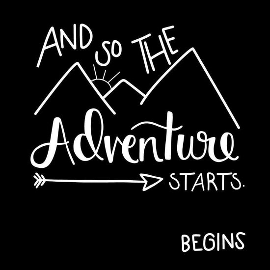 And So The Adventure Begins Friends Tees