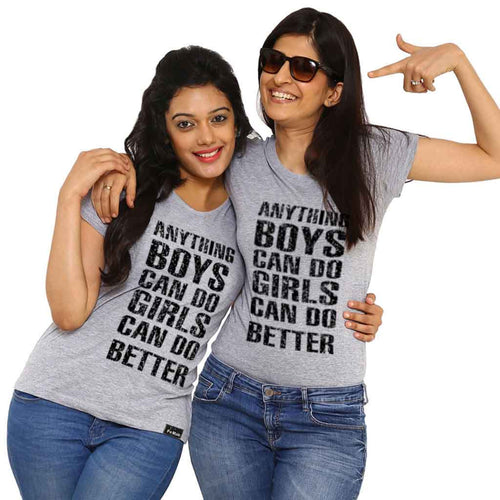 Girls Can Do Better Tees