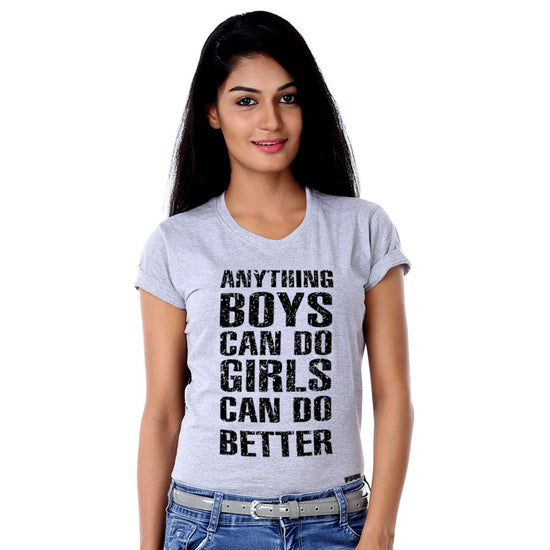 Girls Can Do Better Tees For Lil Sister