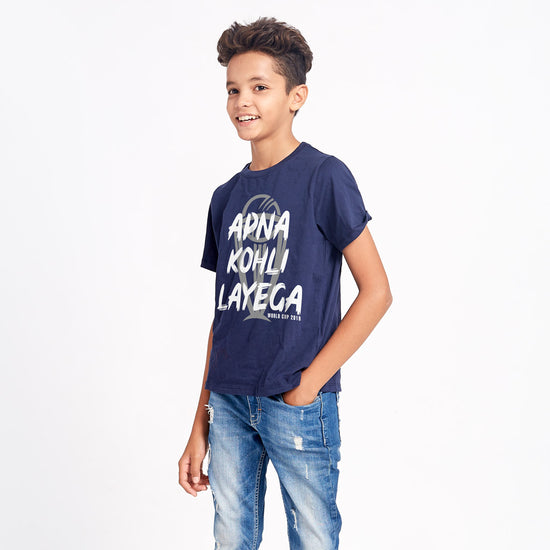 Kohli Layega, Matching Dad And Son Tees For Son