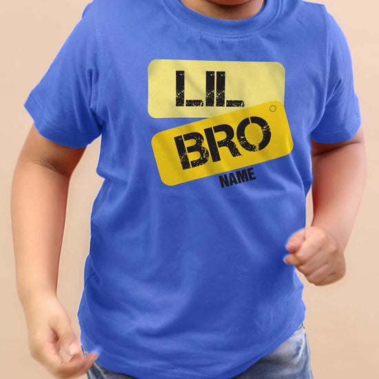 Lil Bro, Personalised Tee For Brother