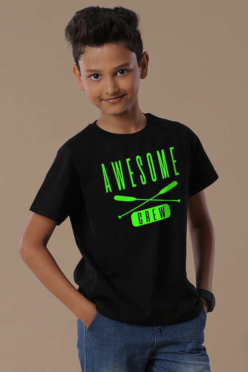 Awesome Crew Mom And Son Tees For Son