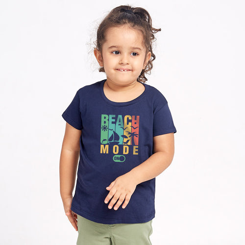Beach Mode Matching Family Tees for Kid daughter