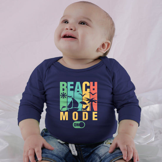 Beach Mode Matching Bodysuit for Baby