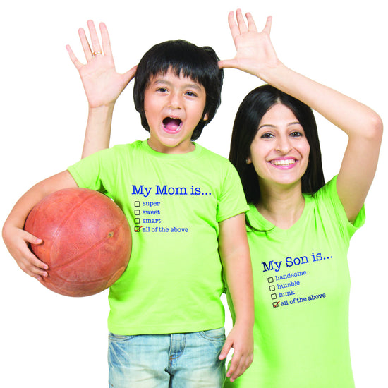 Mother-Son My Mom /My Son Tees