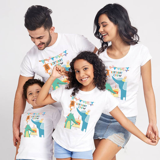 Birthday Crew Family Tees