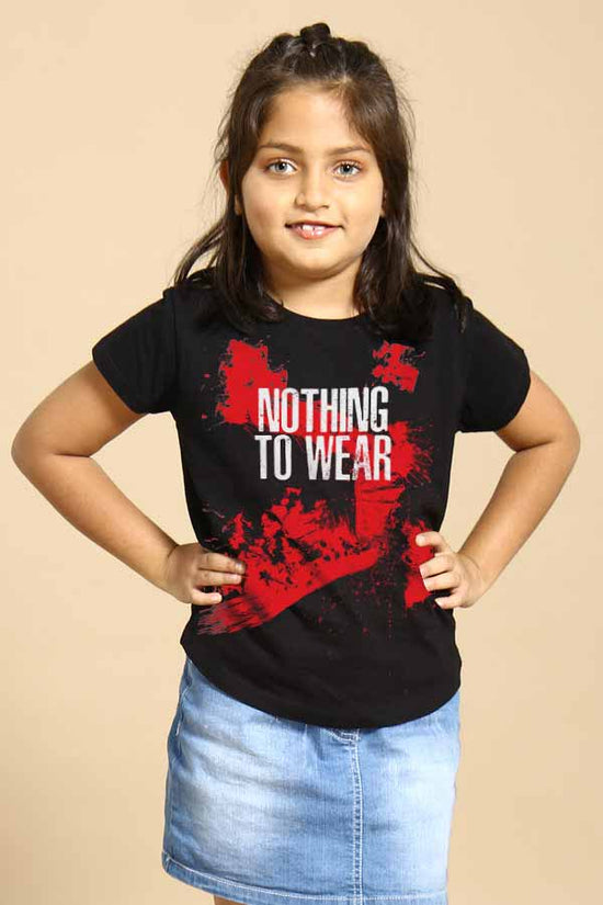 Nothing To wear  Family Tees for daughter