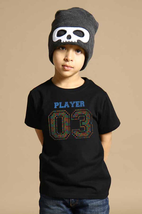 Player 01/02/03 Family Tees For Son
