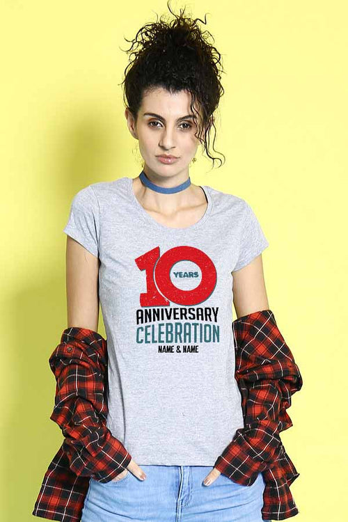 10Th Anniversary Tees For Women
