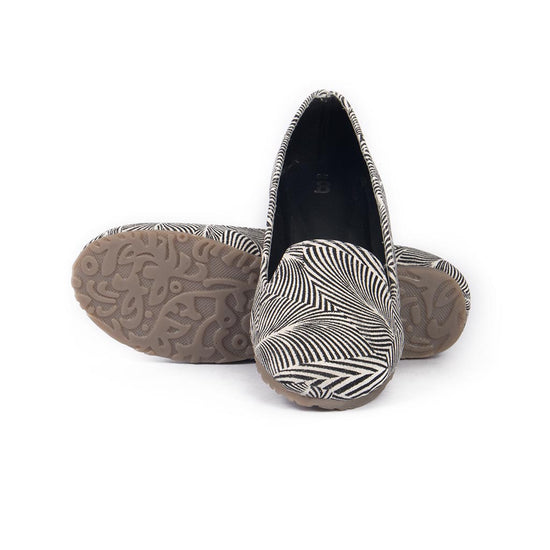 Women's Abstract Ballerinas