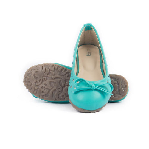 Women's Sea Green Ballerinas