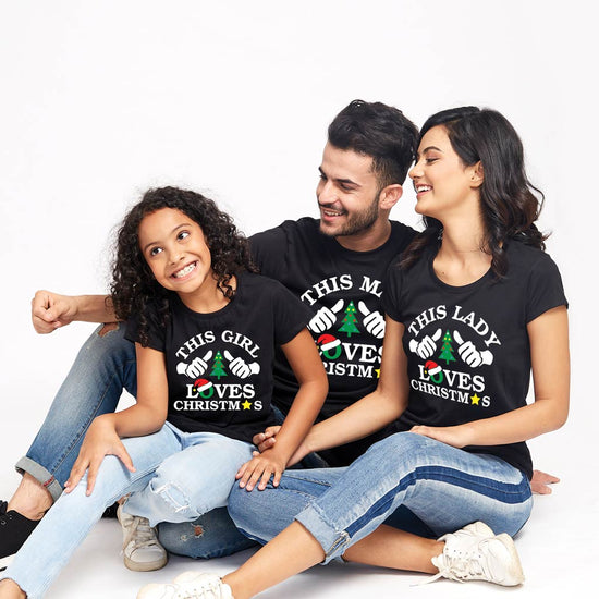 This Family Loves Christmas Family Tees