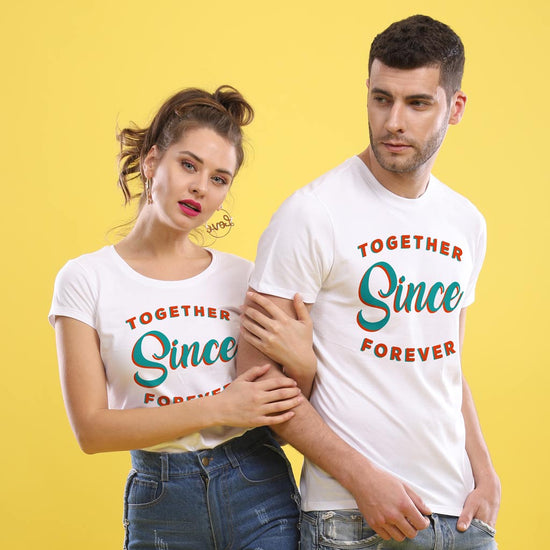 Together, Forever! (White), Matching Couples Tees