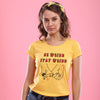 The Weirdos! (yellow) Matching Couples Tees For Women