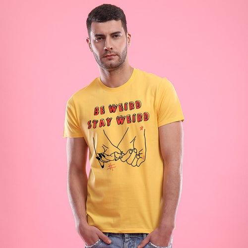 The Weirdos! (Yellow) Matching Couples Tees, Tee For Men