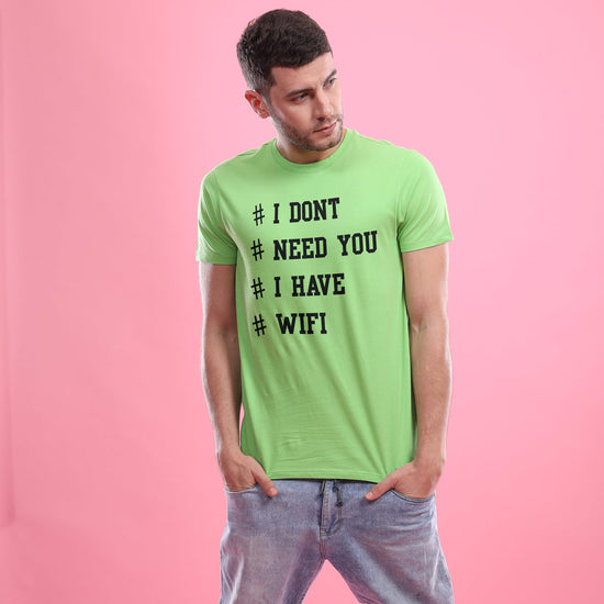 I Have WiFi, Singles Men Tees