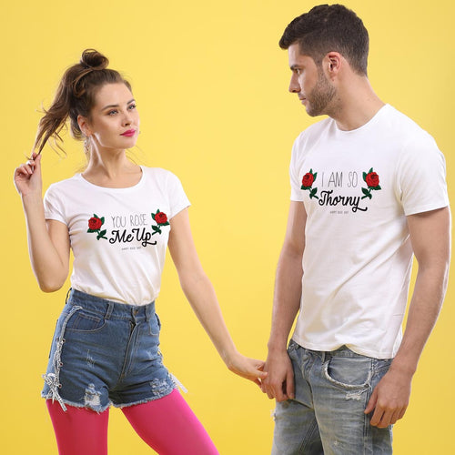 Roses And Thorns, Matching Couples Tees