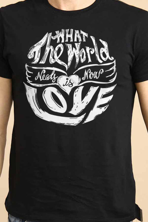 What The World Need Is Love  Couple Tees