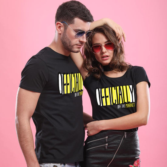 Officially Off The Market, Matching Couples Tees