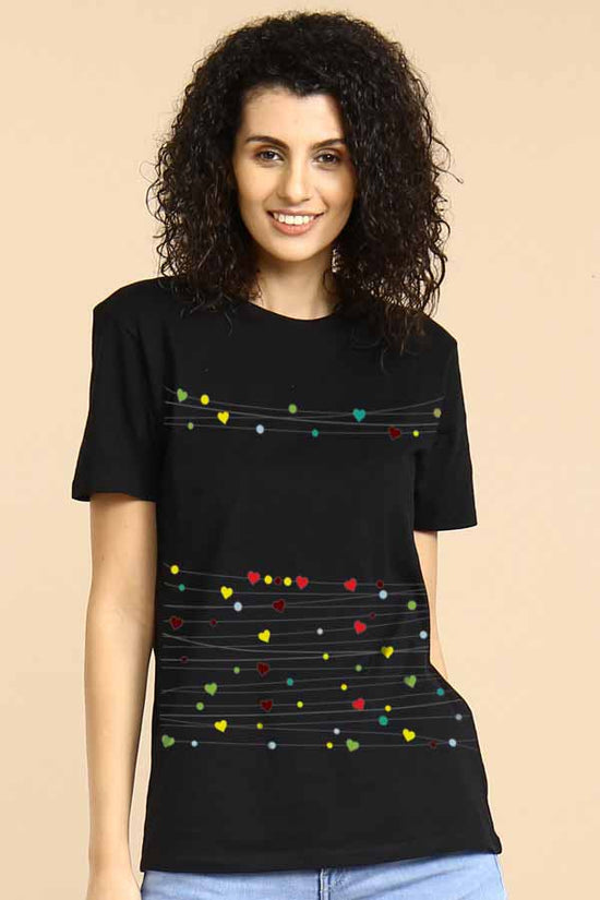 Love Lines Couple Tees for women