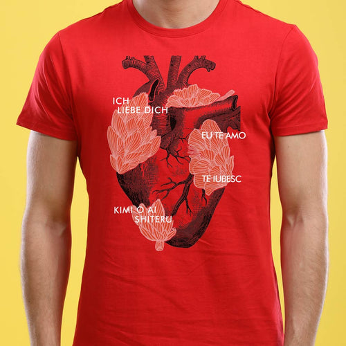 Language Of Love, Matching Couples Tees