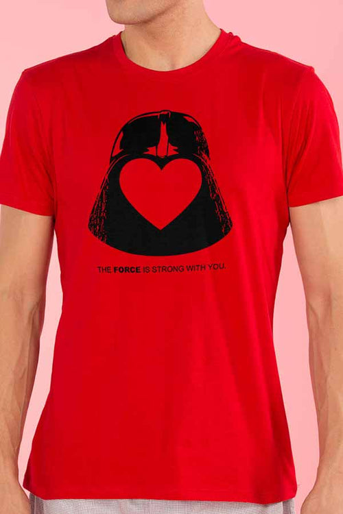 The Force Is Strong Couple Tees