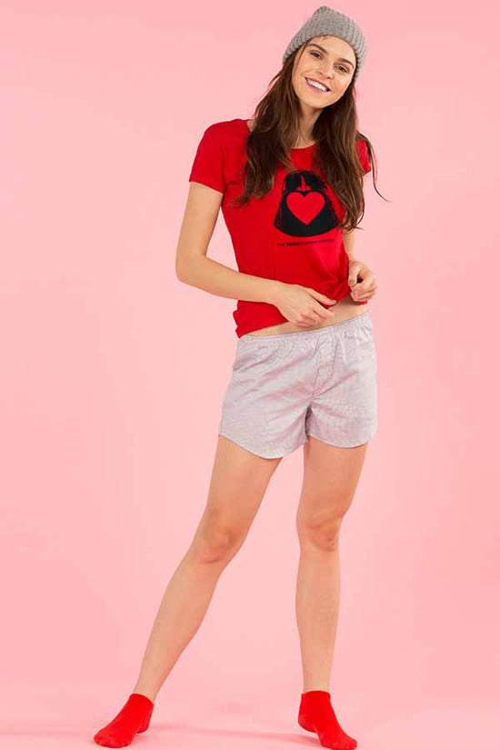 The Force Is Strong Couple Tees for women