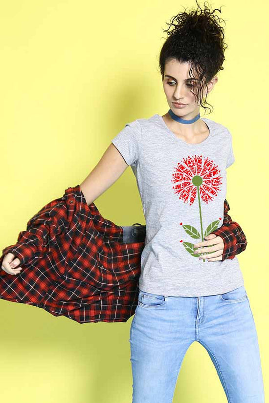 Love Me Love Me Not Couple Tees for women