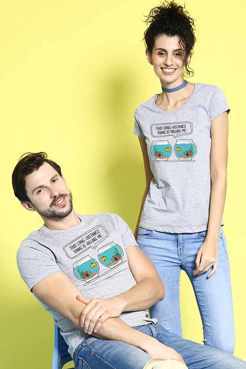 This Long Distance Couple Tees