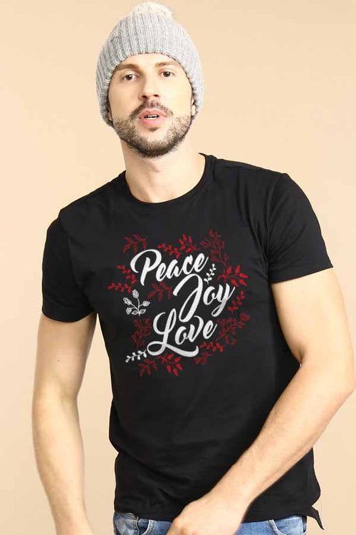 Peace Joy Love Couple Tees