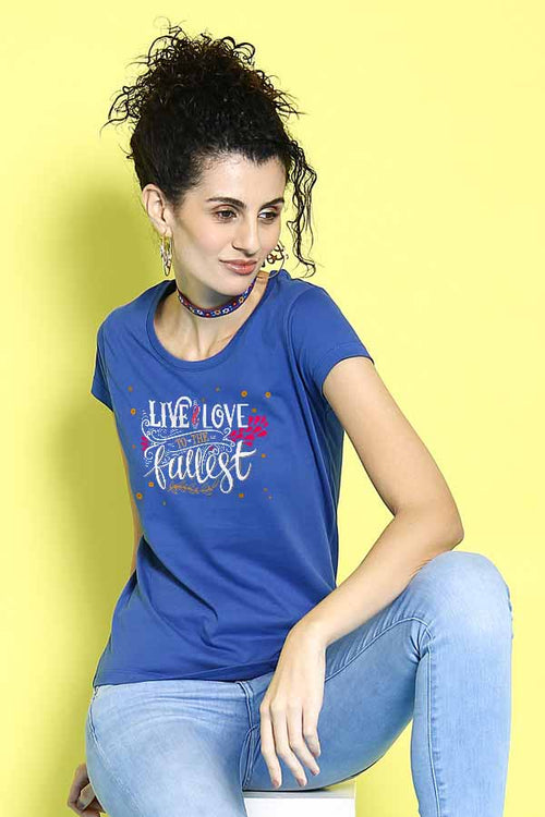 Live And Love Couple Tees for women