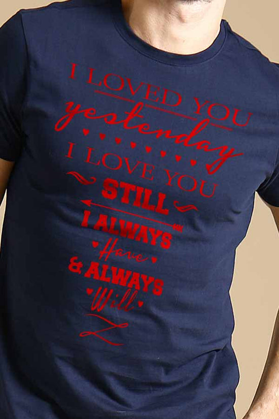 I Loved You Couple Tees