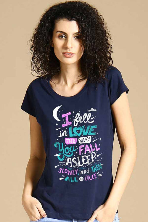 I Fell In Love Couple Tees for women