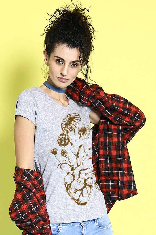 Heart Tree Couple Tees for women