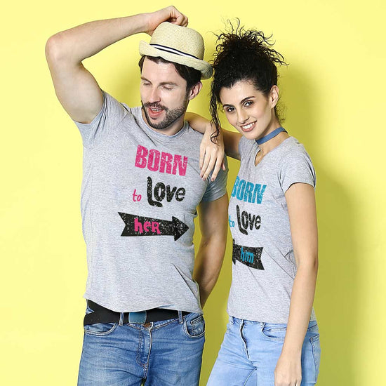 Born To Love, ,Matching Couples Tees
