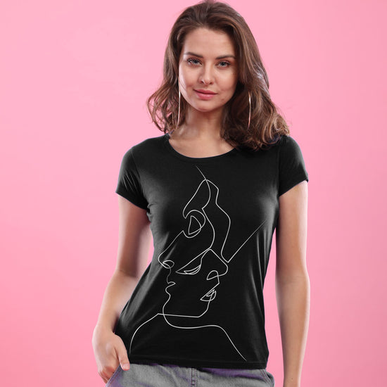 Secret Kiss, Matching Couples Tees For Women