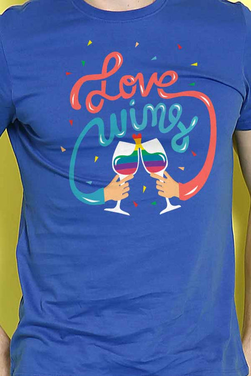 Love Wins Couple Tees