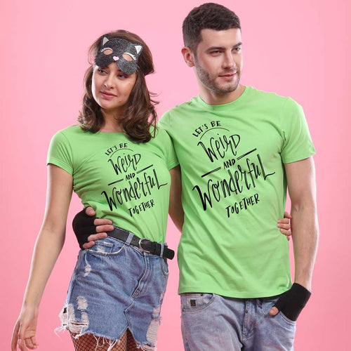 Weirdly Wonderful, Matching Couples Tees